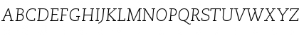 PMN Caecilia 46 Light Italic SC Font