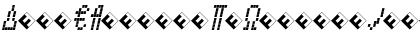 CallSix-ItalicExp Regular Font CallSix-ItalicExp Regular Font