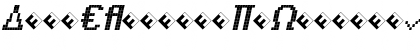 CallThree-ItalicExp Regular Font