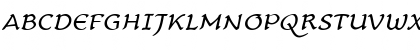 CarlinScript LT Std Italic Regular Font CarlinScript LT Std Italic Regular Font