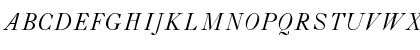 CaslonC37 LightItalic Font