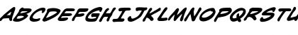 CCJoeKubert Bold Italic Font CCJoeKubert Bold Italic Font