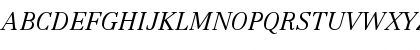 Linotype Centennial 46 Light Italic Font Linotype Centennial 46 Light Italic Font