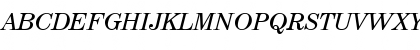 ITC Century Book Italic Font