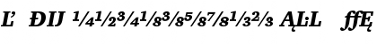 Charter Black Italic Extension Font Charter Black Italic Extension Font
