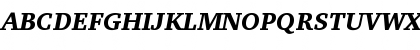 CharterEF BlackItalic Font CharterEF BlackItalic Font