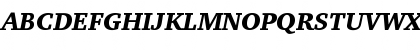 CharterEF BlackItalicOsF Font CharterEF BlackItalicOsF Font
