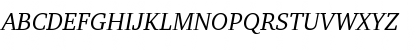 Charter ITC Regular Italic Font Charter ITC Regular Italic Font