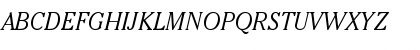 ITC Cheltenham Light Italic Font