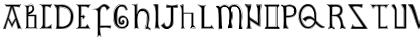 British Outline Majuscules Regular Font British Outline Majuscules Regular Font