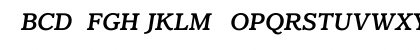 ClaremontMediumItalicOS Regular Font ClaremontMediumItalicOS Regular Font