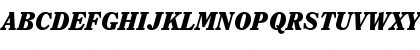 ITC Clearface Black Italic Font