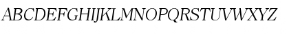 Clerface-LightIta Regular Font Clerface-LightIta Regular Font