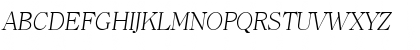 Clerface-XlightIta Regular Font Clerface-XlightIta Regular Font
