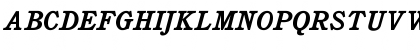 Cushing BoldItalic Font