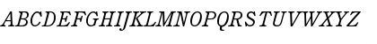 ITC Cushing Book Italic Font