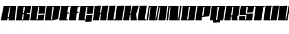 DaleysGothic BlackItalic Font