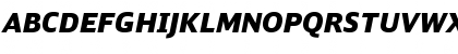 DB Sans Black Italic Font DB Sans Black Italic Font