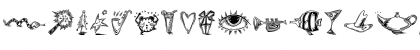 DF Inspirations Two Regular Font