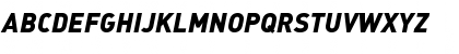 DIN-BlackItalicAlt Regular Font