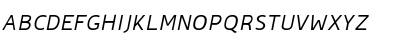 Domestos98 ThinItalic Font