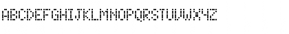 DotMatrix TwoNarrow Font