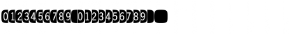 DoubleDigits SuperSquare Font