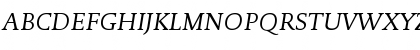 DTLDocumentaT CapsItalic Font