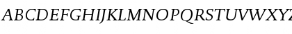 DTL Documenta T Italic Font DTL Documenta T Italic Font