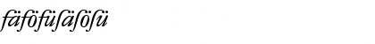 DTL Fleischmann T Italic Alt Font DTL Fleischmann T Italic Alt Font