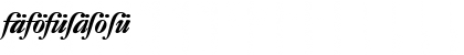 DTL Fleischmann Display Bold Italic Font DTL Fleischmann Display Bold Italic Font