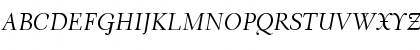 EldoradoText LightItalicSC Font EldoradoText LightItalicSC Font
