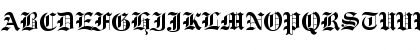 Engravers' Old English Bold Font Engravers' Old English Bold Font