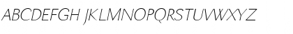 Enzia Thin Italic Font