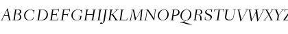 Fairfield LT Std 46 Light Italic Font