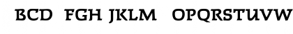 FaustBoldOldStyleFigs Regular Font