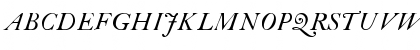 FCaslon Thirty ITC Std Italic Font FCaslon Thirty ITC Std Italic Font