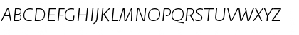Fedra Sans Light Italic Font Fedra Sans Light Italic Font