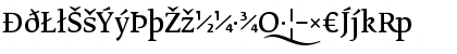 FedraSerifB NormalExpert Font FedraSerifB NormalExpert Font