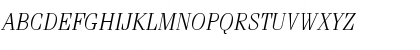 FeniceEF-LightItalic Regular Font FeniceEF-LightItalic Regular Font
