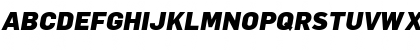 FlamaBlack Italic Font FlamaBlack Italic Font