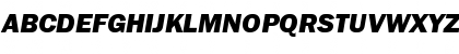 FranklinGothicHeavyC Italic Font FranklinGothicHeavyC Italic Font