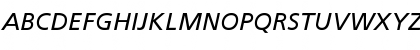 Frutiger LT Std 56 Italic Font