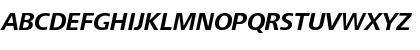 FrutigerNextLT Bold Italic Font