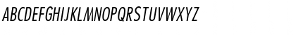 Futura CondMediumOblique Font