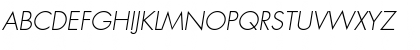 Futura LT Light Oblique Font Futura LT Light Oblique Font