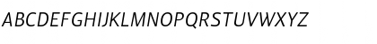GakSans LightItalic Font GakSans LightItalic Font