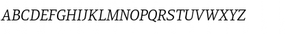 GakSerif LightItalic Font GakSerif LightItalic Font