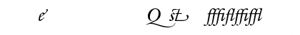 Galliard Regular Font