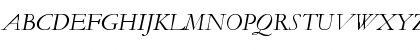 Garamond MT Std Italic Alt Font